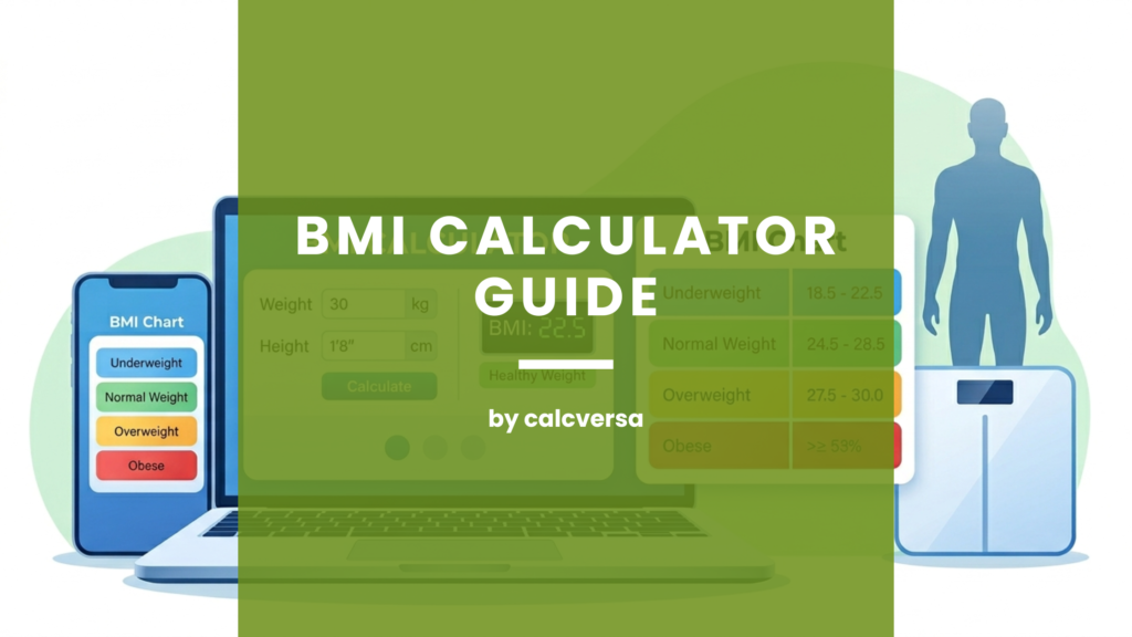 bmi calculator guide