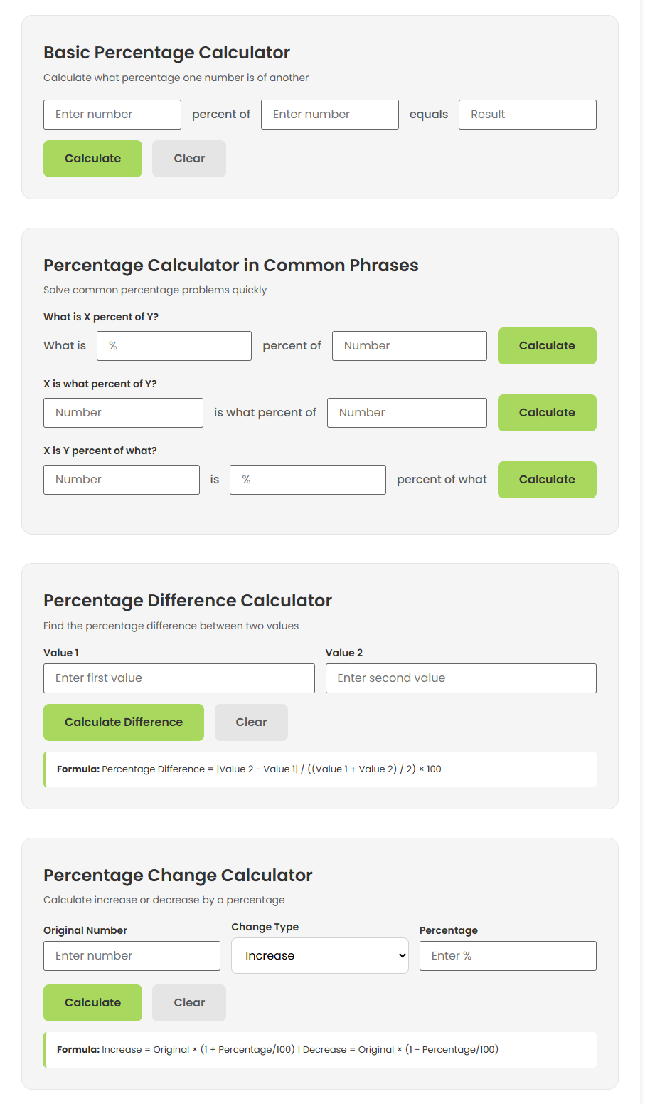 percentage-calculator