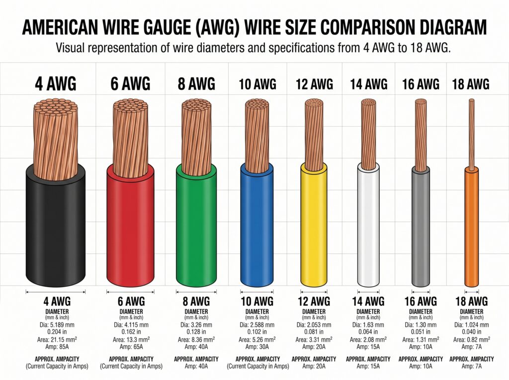 American Wire Gauge: Complete AWG Wire Size Guide