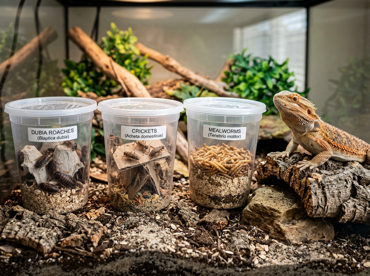 bearded dragon food