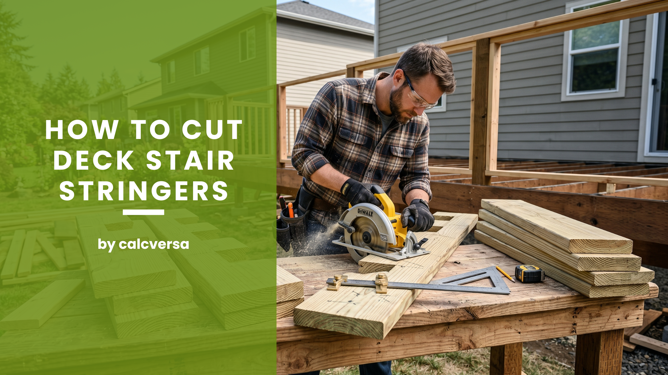 deck stair stringers