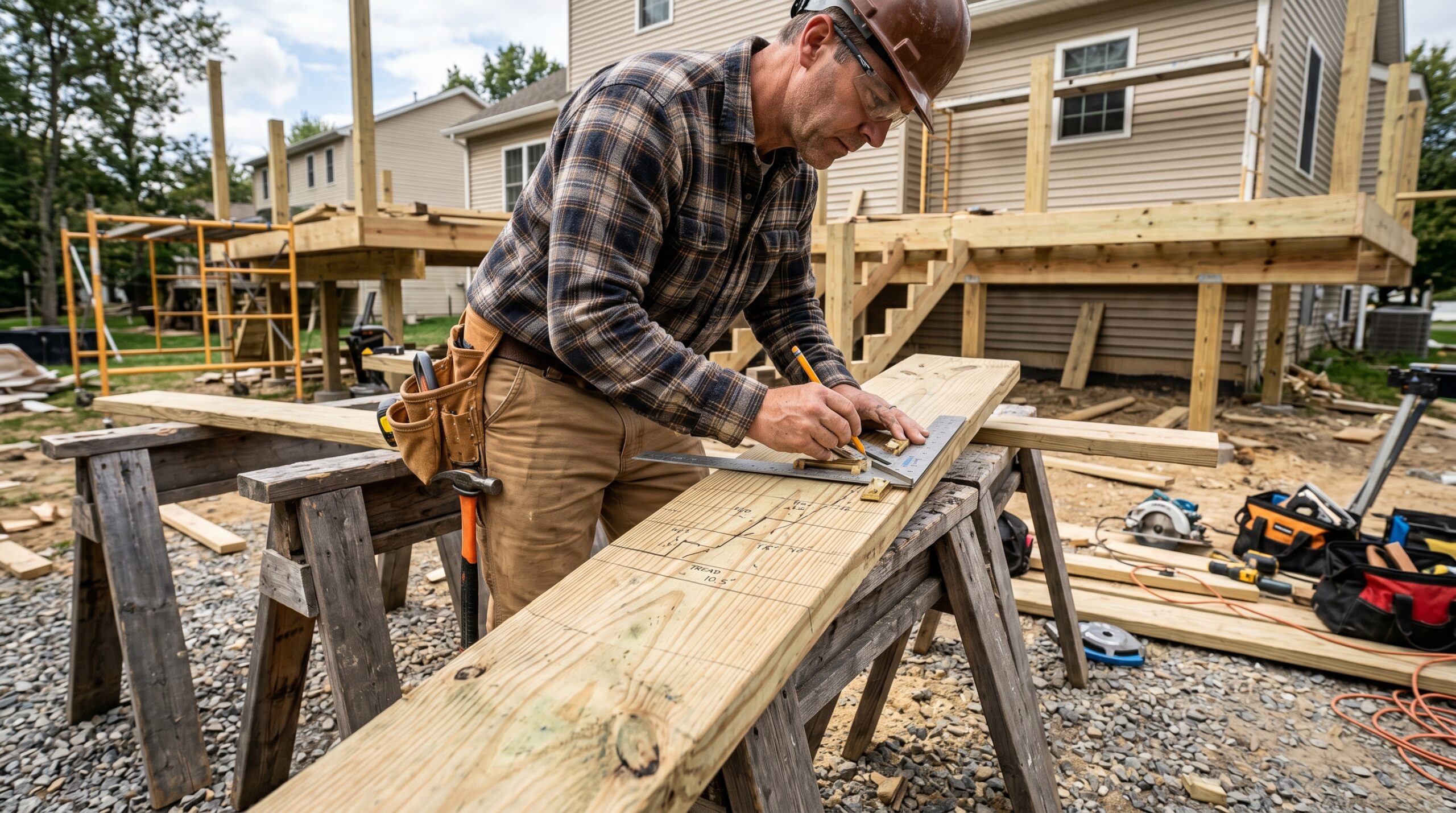 deck stair stringers