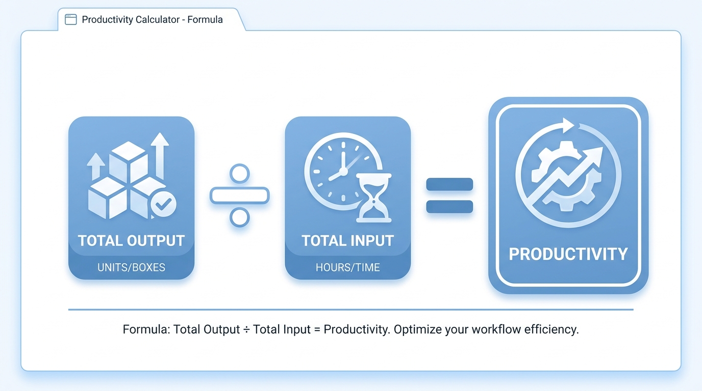 productivity formula