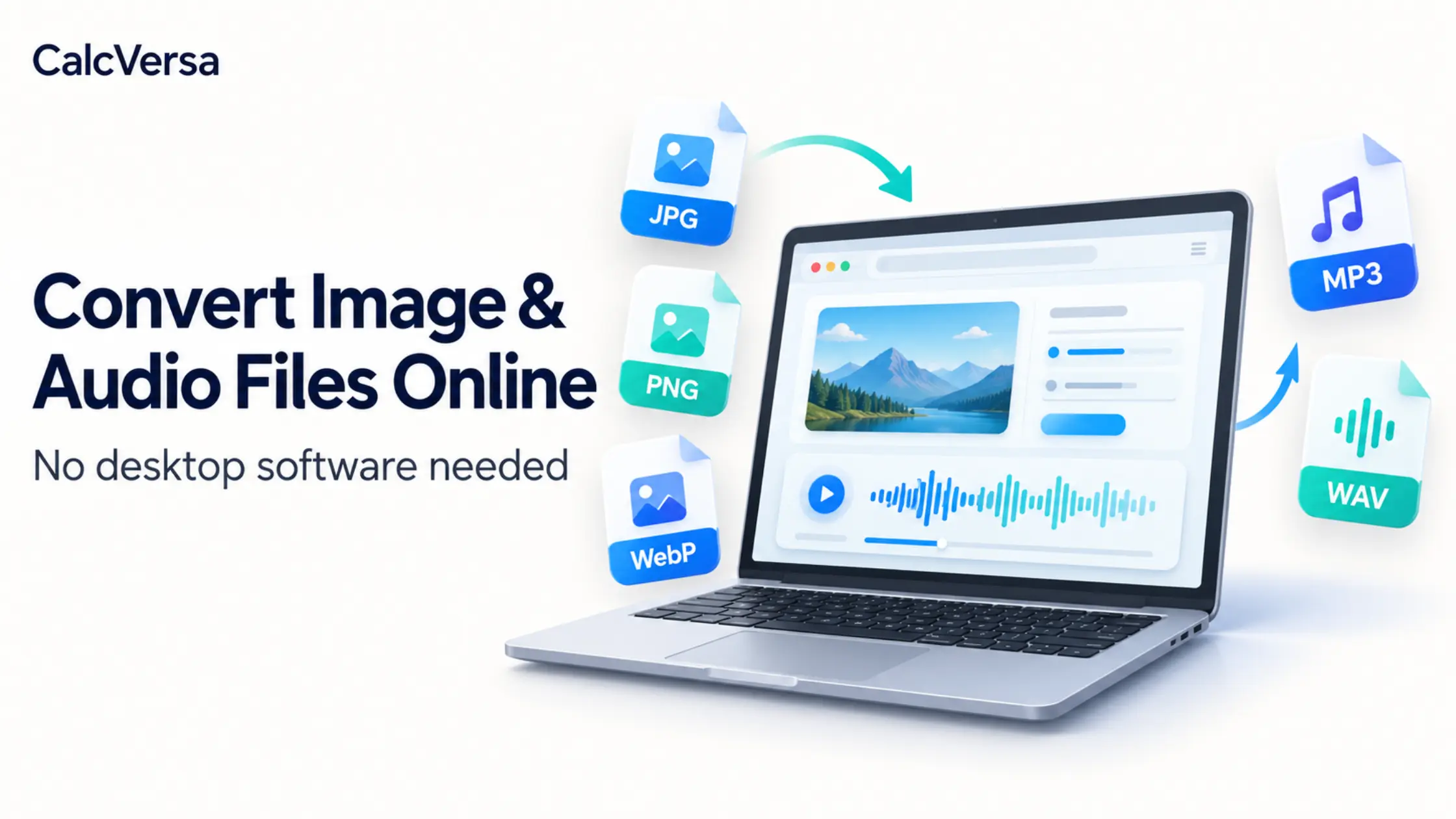 convert image and audio file online